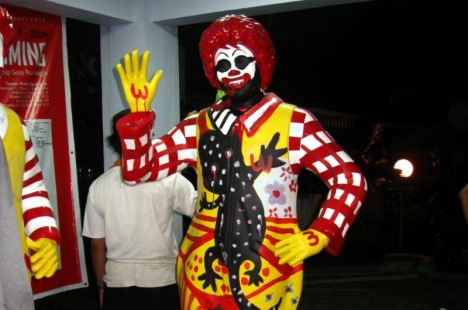 Ronald McDonald Held Hostage By Raging Activists